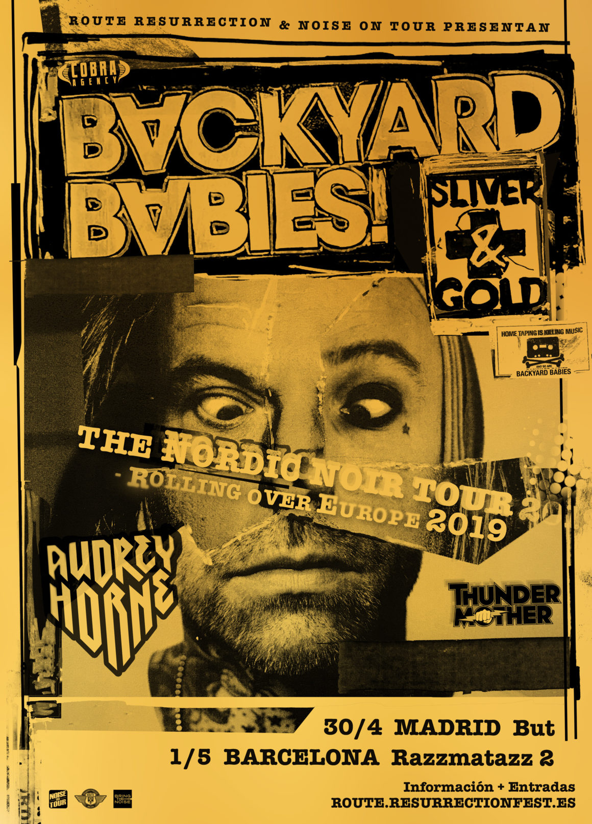 Nueva gira Route Resurrection: Backyard Babies