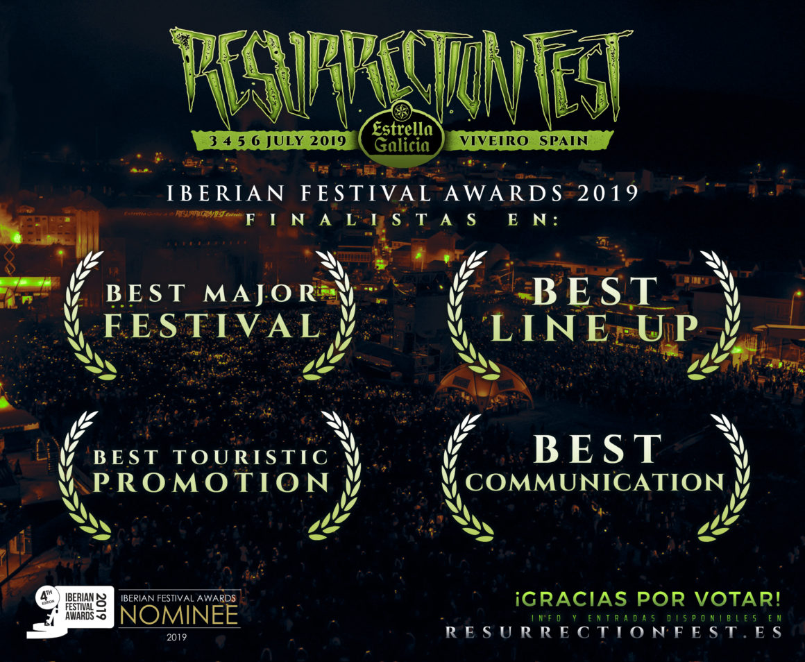 Resurrection Fest y O Son do Camiño finalistas en los Iberian Festival Awards