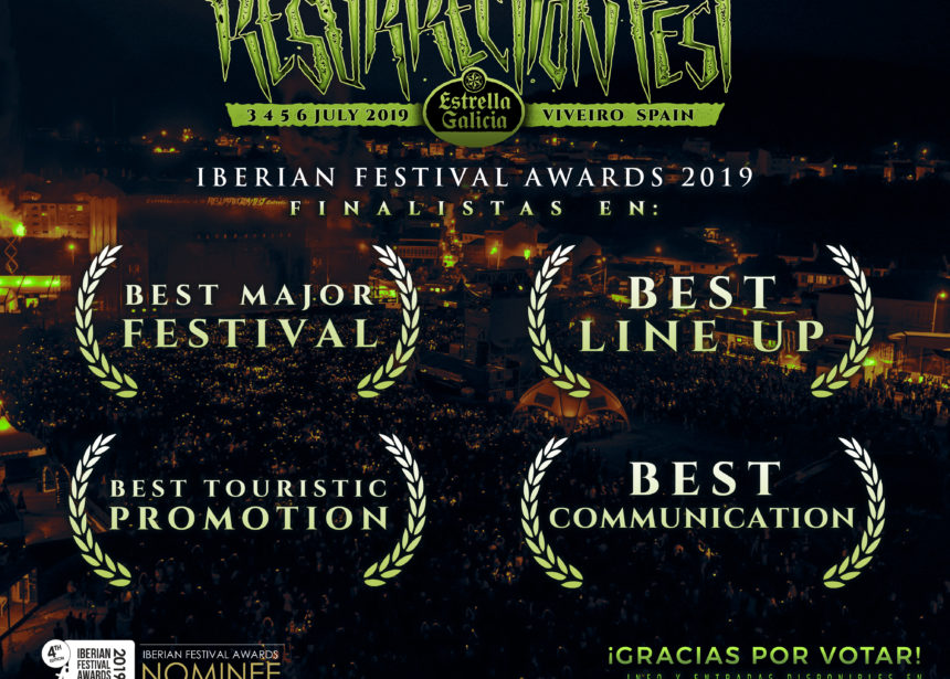 Resurrection Fest y O Son do Camiño finalistas en los Iberian Festival Awards