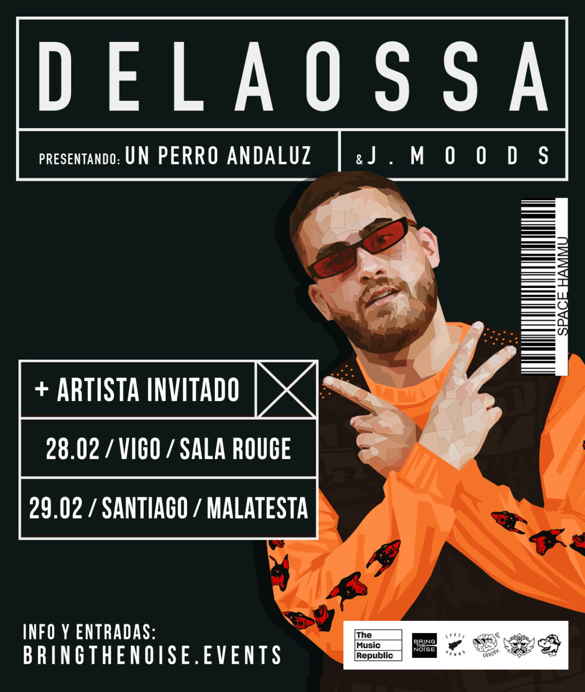 Delaossa presentará su nuevo disco en Galicia y actuará en Santiago de Compostela y Vigo Delaossa presentará su nuevo disco en Galicia y actuará en Santiago de Compostela y Vigo