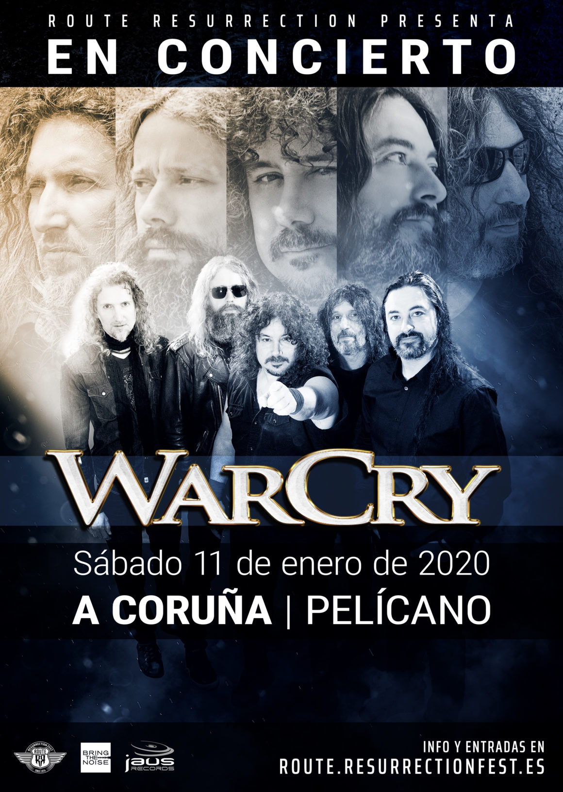 WarCry cerrará su gira «Donde el silencio se rompió» en A Coruña
