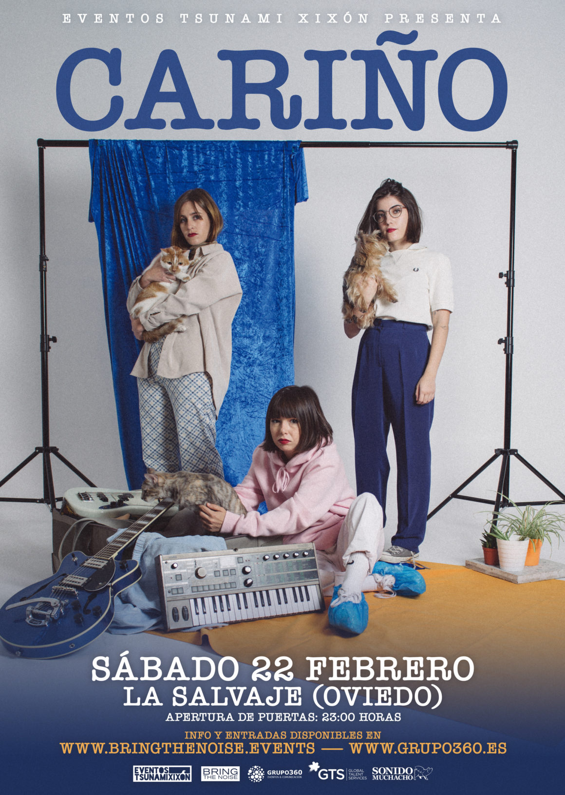 Cariño actuará en Oviedo el próximo sábado 22 de febrero, entradas ya están a la venta