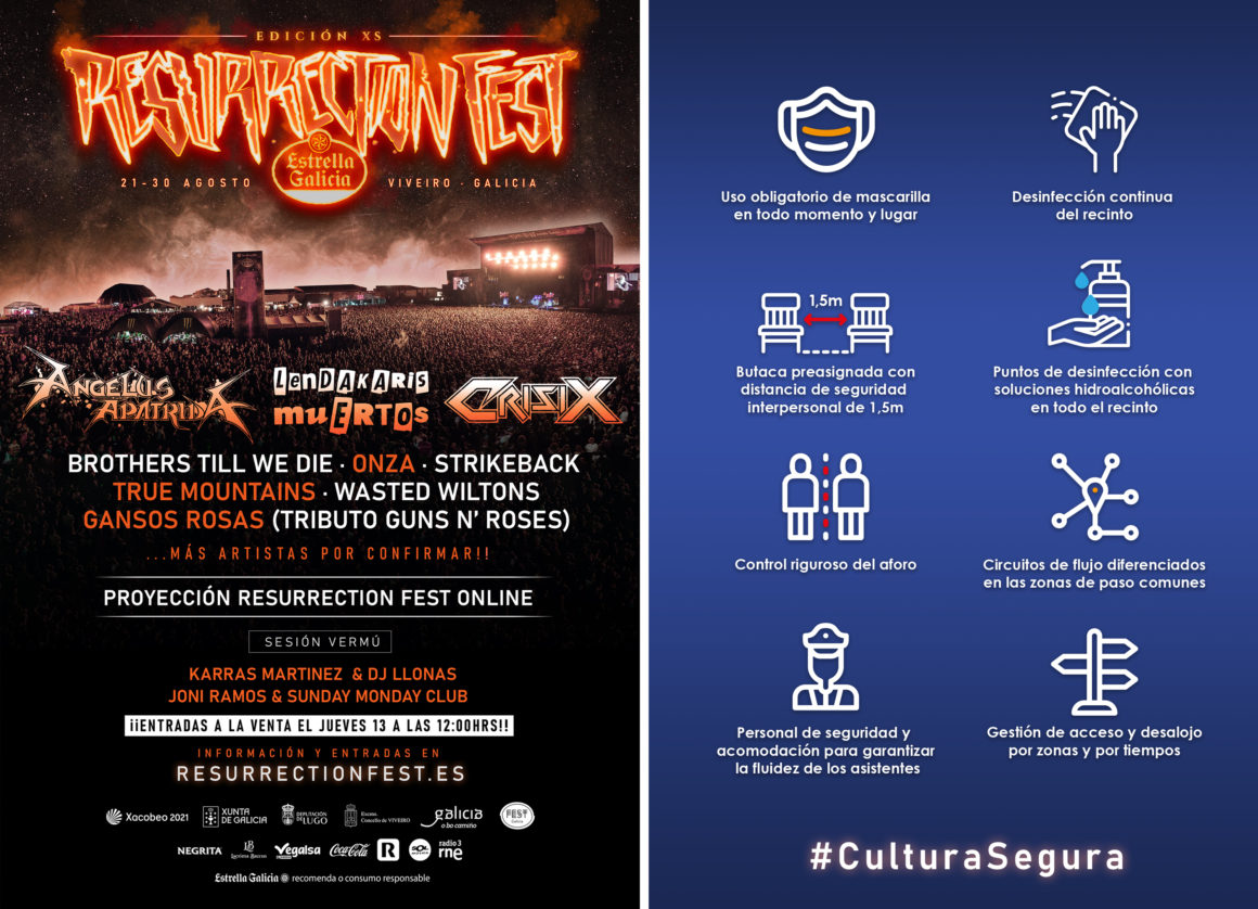 El Concello de Viveiro cancela el Resurrection Fest Estrella Galicia XS El Concello de Viveiro cancela el Resurrection Fest Estrella Galicia XS