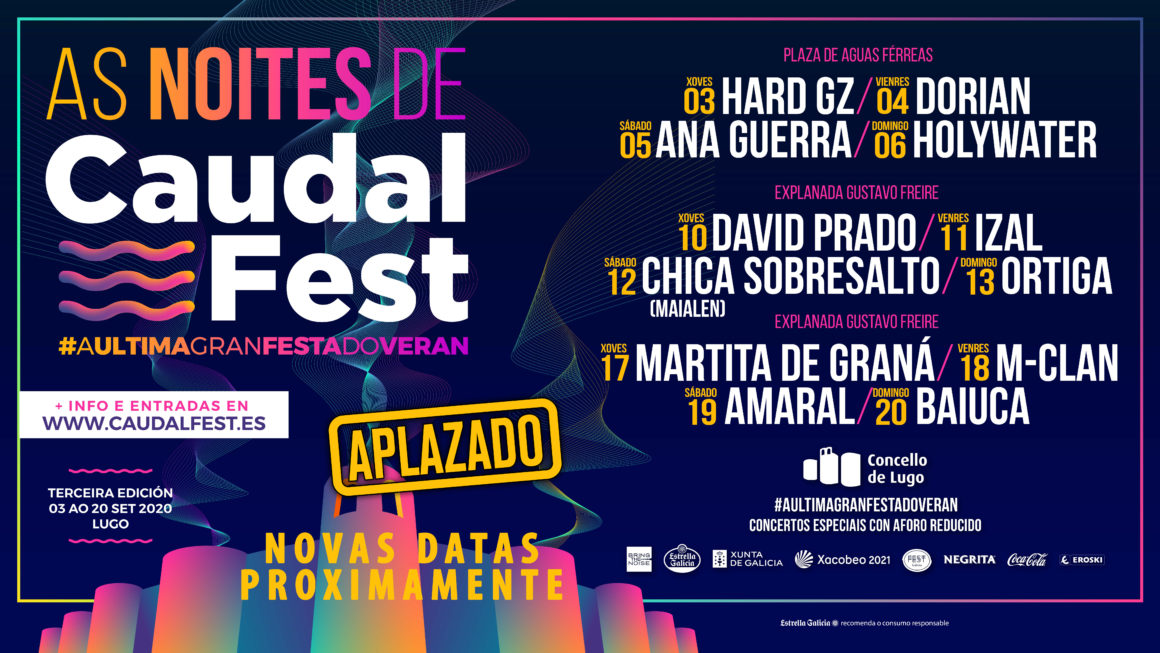 As Noites de Caudal Fest: aplazado hasta nuevo aviso