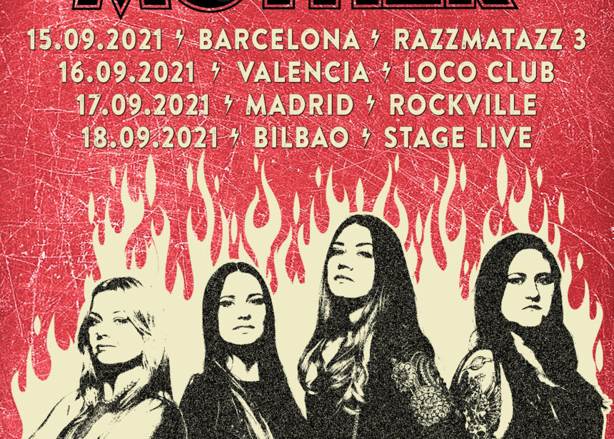 Thundermother de gira por España Thundermother de gira por España