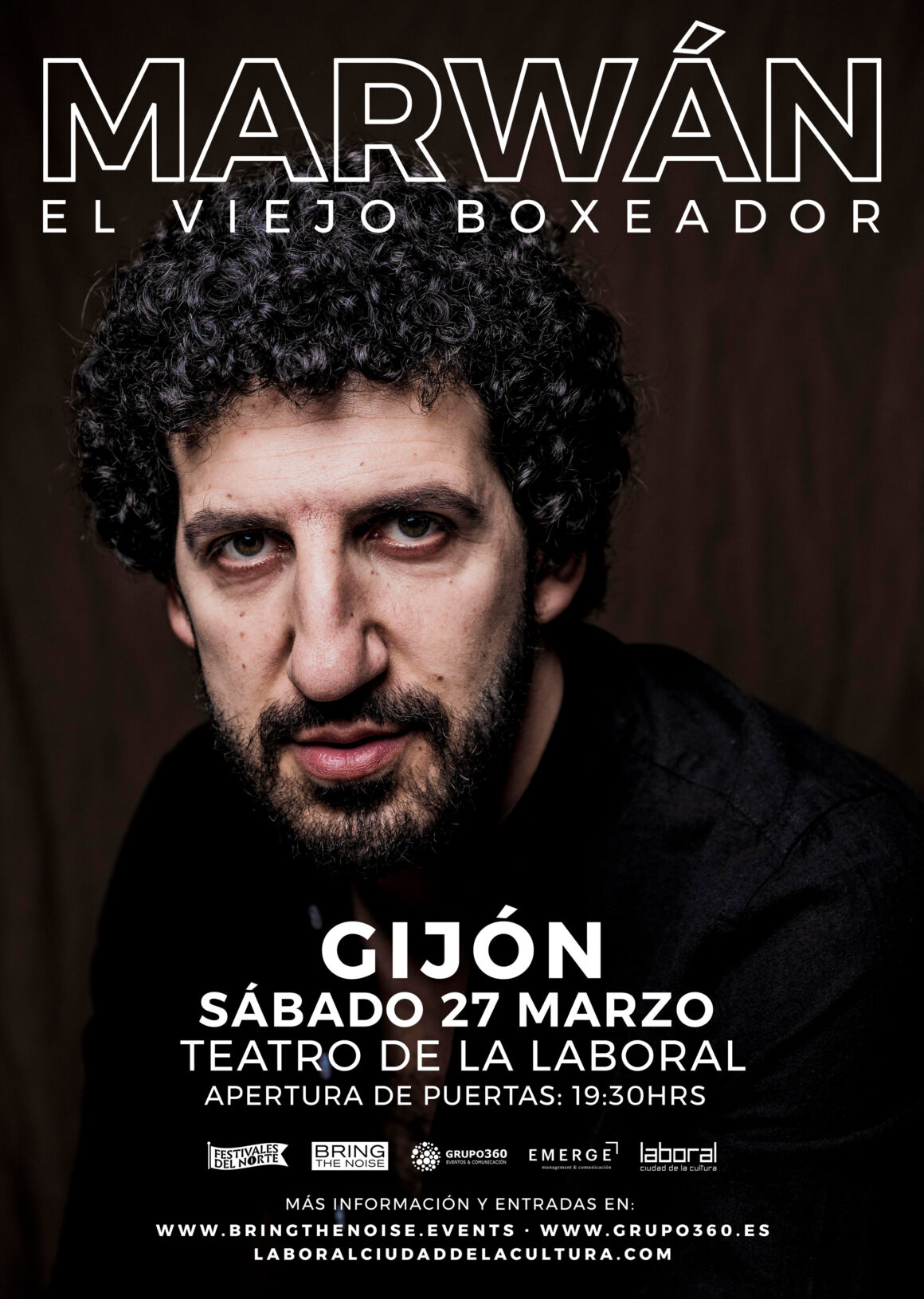 Marwán actuará en marzo en el Teatro de la Laboral de Gijón