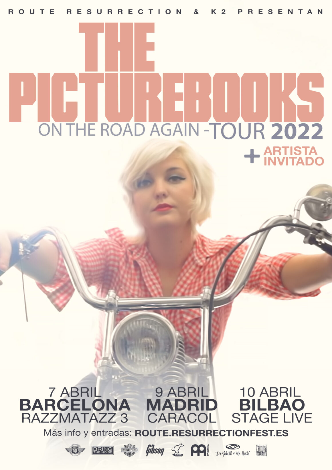 Nueva gira Route Resurrection: The Picturebooks vuelven a España