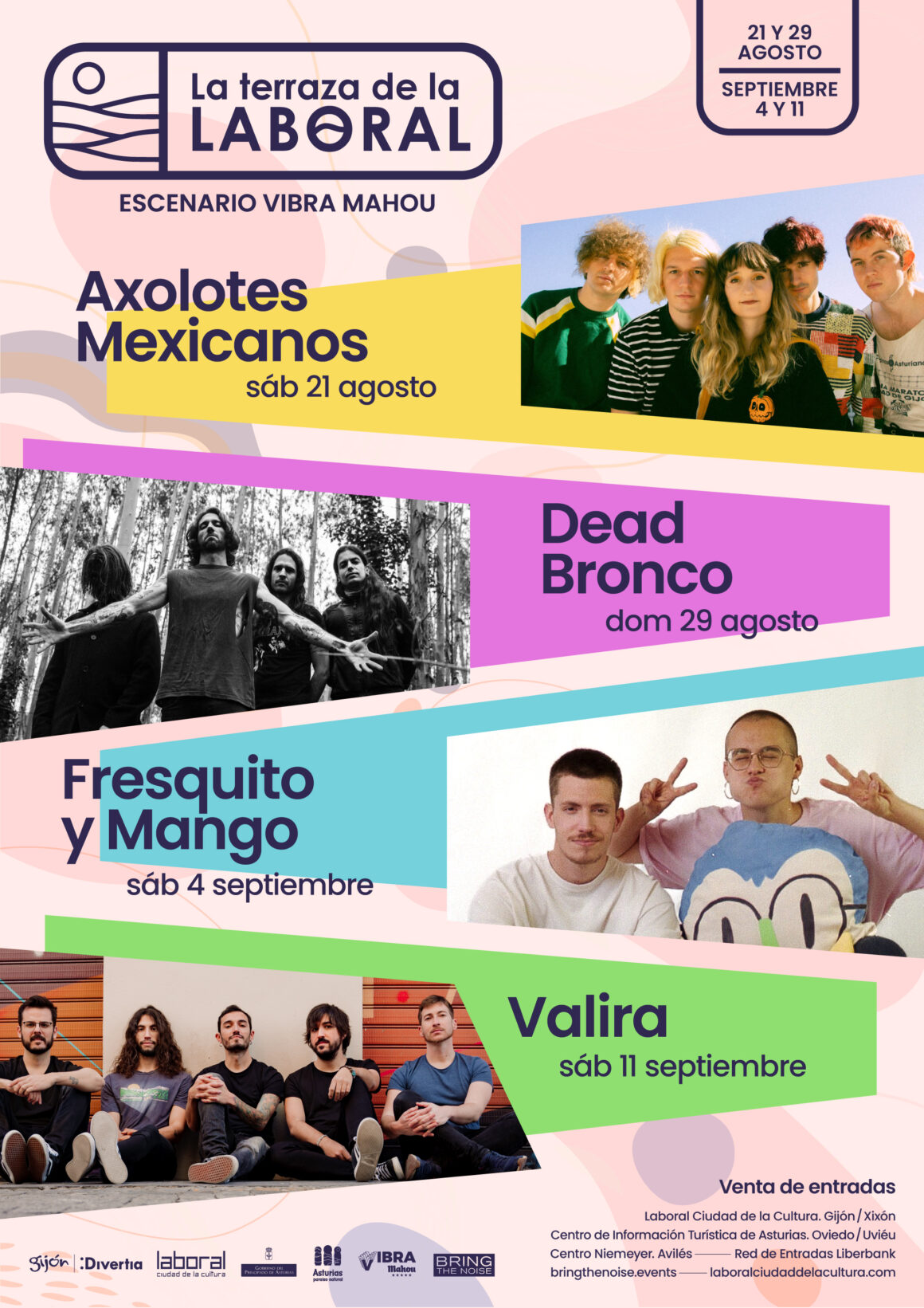 Se presentan los conciertos de La Terraza de la Laboral de este verano