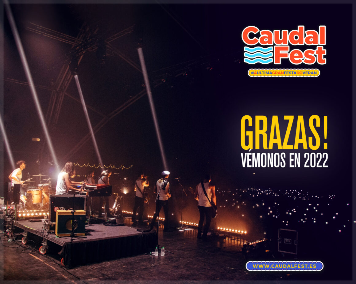 Grazas por vir ao Caudal Fest 2021 no Concello de Lugo!