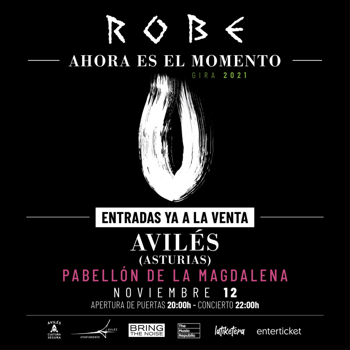 El 12 de noviembre en Avilés tendrá lugar el único concierto de Robe en Asturias