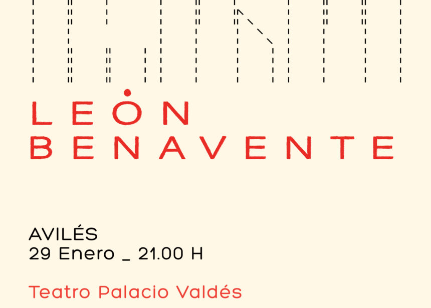 León Benavente estrena disco en Avilés el próximo 29 de enero