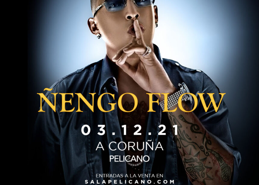Ñengo Flow, el artista de hip hop y reggaeton puertorriqueño, actuará en A Coruña el viernes 3 de diciembre