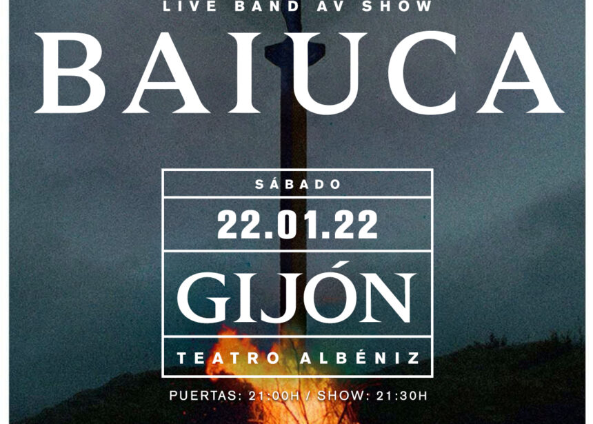 Baiuca presenta su último álbum «Embruxo» en Gijón el 22 de enero en la sala Albéniz