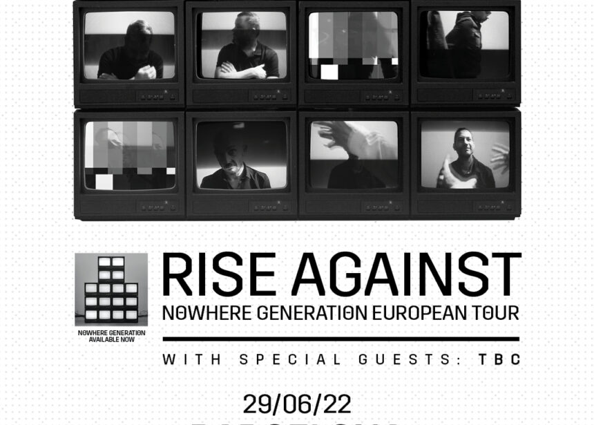 Nueva gira Route Resurrection: Rise Against actuará en Barcelona tras más de 10 años después