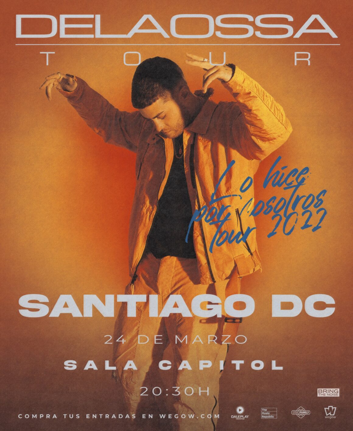 El rapero malagueño Delaossa hará su único concierto en Galicia en Santiago dentro de «Lo hice por nosotros Tour»
