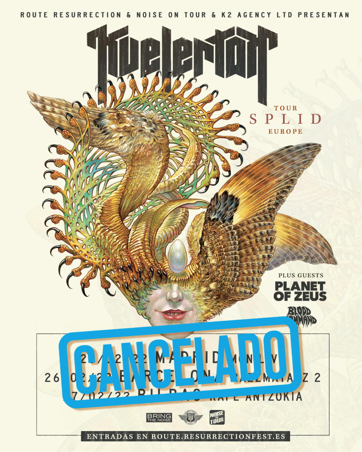 Gira Route Resurrection de Kvelertak cancelada
