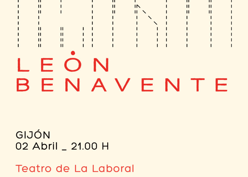 León Benavente volverá a Asturias con un concierto el 2 de abril en el Teatro de la Laboral de Gijón