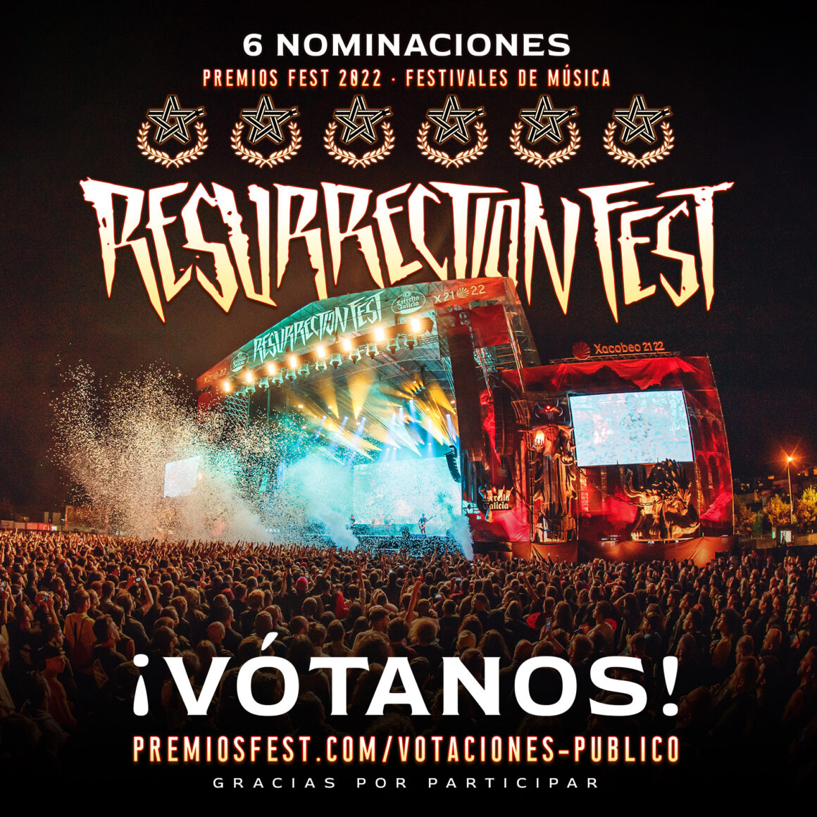Bring The Noise acumula 17 nominaciones a los Premios Fest 2022