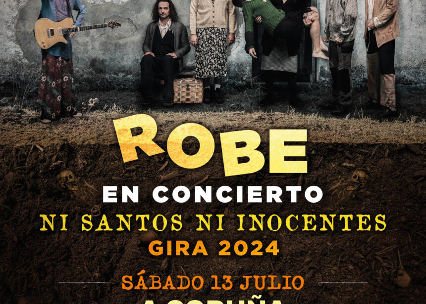 Robe llega a A Coruña con su gira «Ni Santos ni Inocentes»