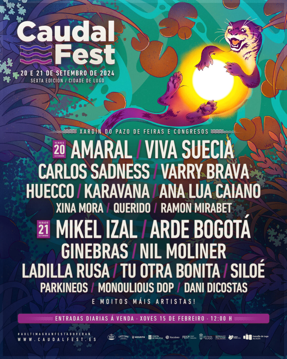 Caudal Fest anuncia su cartel por días para la edición de 2024 Caudal Fest anuncia su cartel por días para la edición de 2024