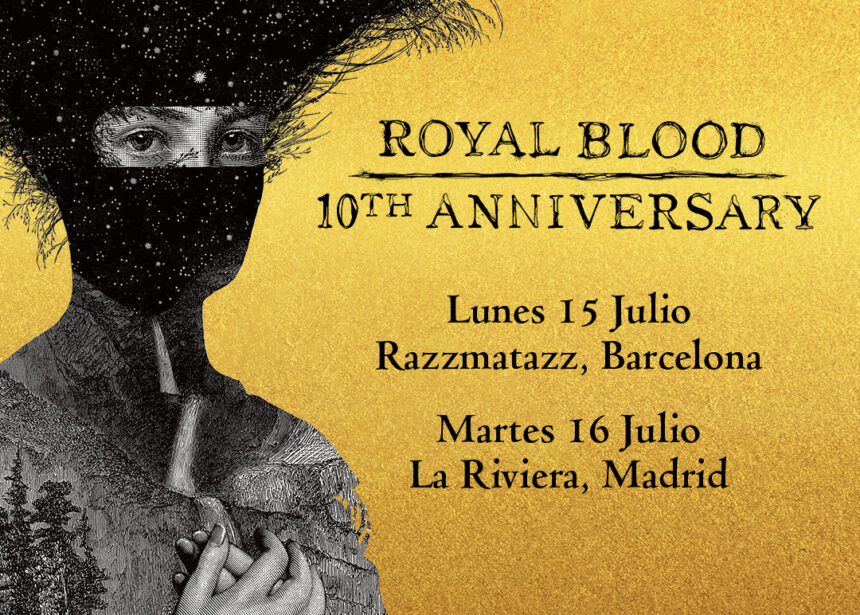 Royal Blood actuará en Madrid y Barcelona