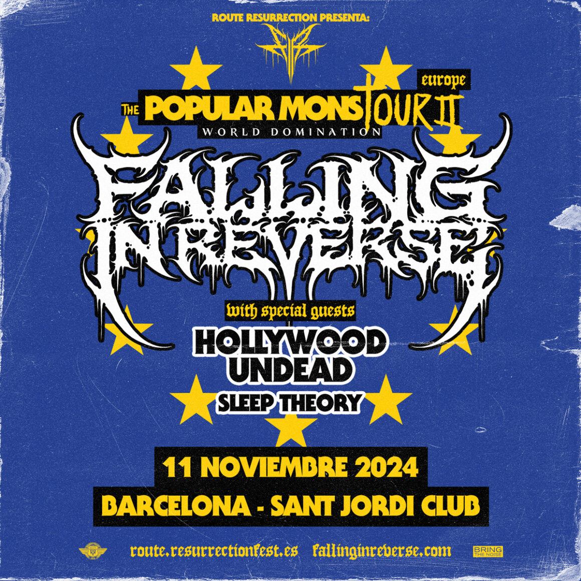 ¡Cambio de recinto para Motionless In White en Barcelona! ¡Cambio de recinto para Motionless In White en Barcelona!