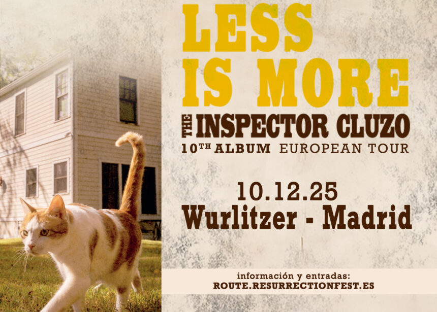 The Inspector Cluzo anuncia un concierto exclusivo en España para el próximo año The Inspector Cluzo anuncia un concierto exclusivo en España para el próximo año
