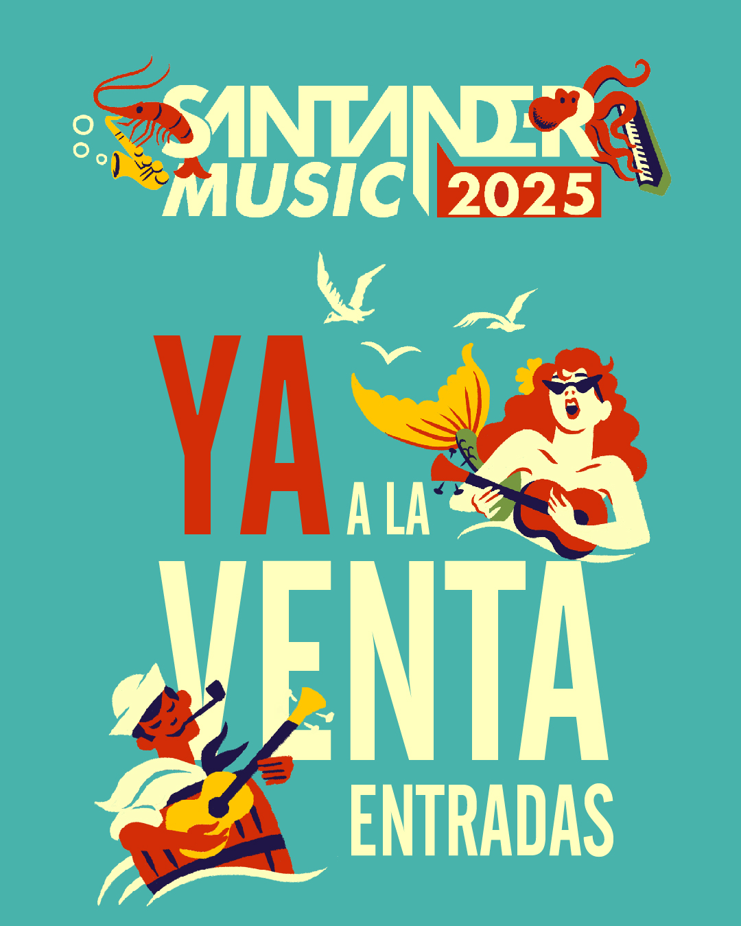YA A LA VENTA las entradas por día del Santander Music YA A LA VENTA las entradas por día del Santander Music