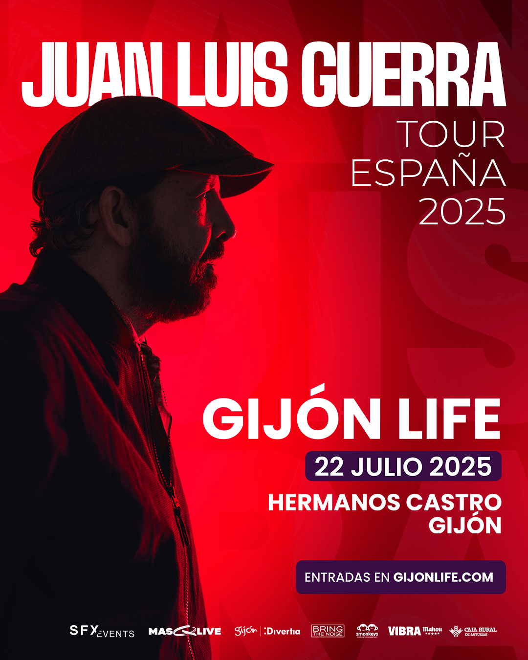 Ya están a la venta las entradas para el concierto de Juan Luis Guerra en Gijón Ya están a la venta las entradas para el concierto de Juan Luis Guerra en Gijón