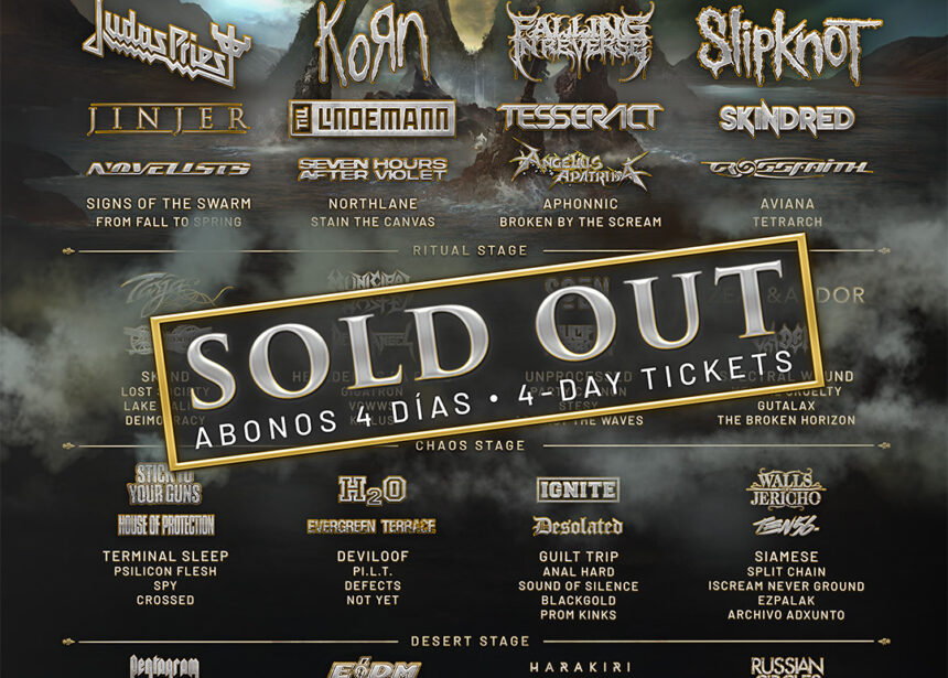 ¡El Resurrection Fest EG 2025 agota todos sus abonos! ¡El Resurrection Fest EG 2025 agota todos sus abonos!