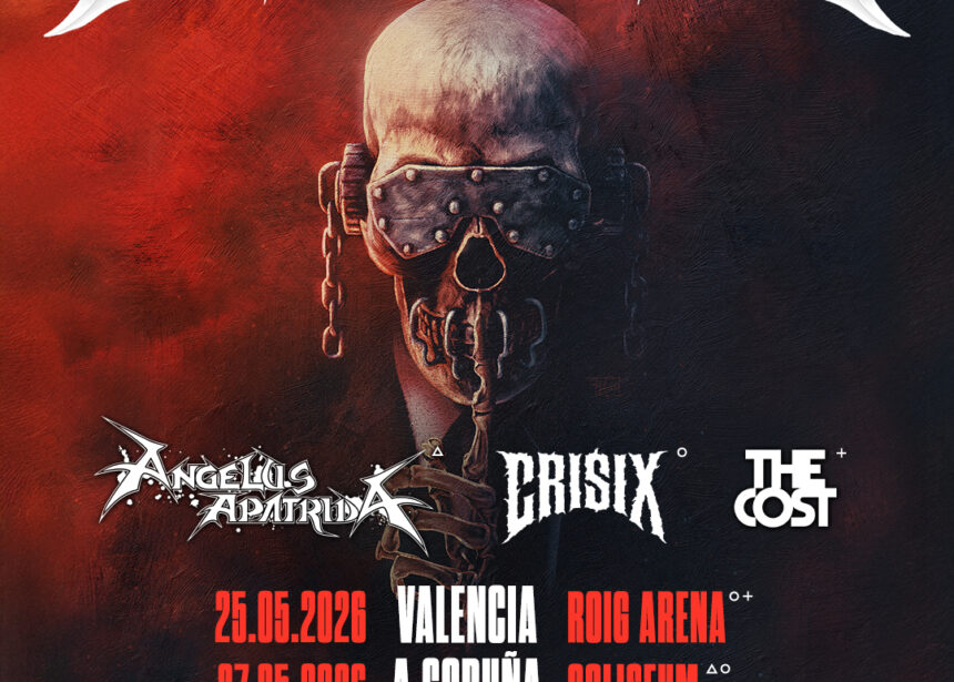 Megadeth anuncian a Angelus Apatrida, Crisix y The Cost como invitados especiales en su gira despedida