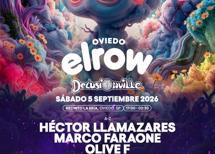 La mejor música electrónica se vive en Oviedo el 5 de septiembre. ElRow y afterparty especial La mejor música electrónica se vive en Oviedo el 5 de septiembre. ElRow y afterparty especial