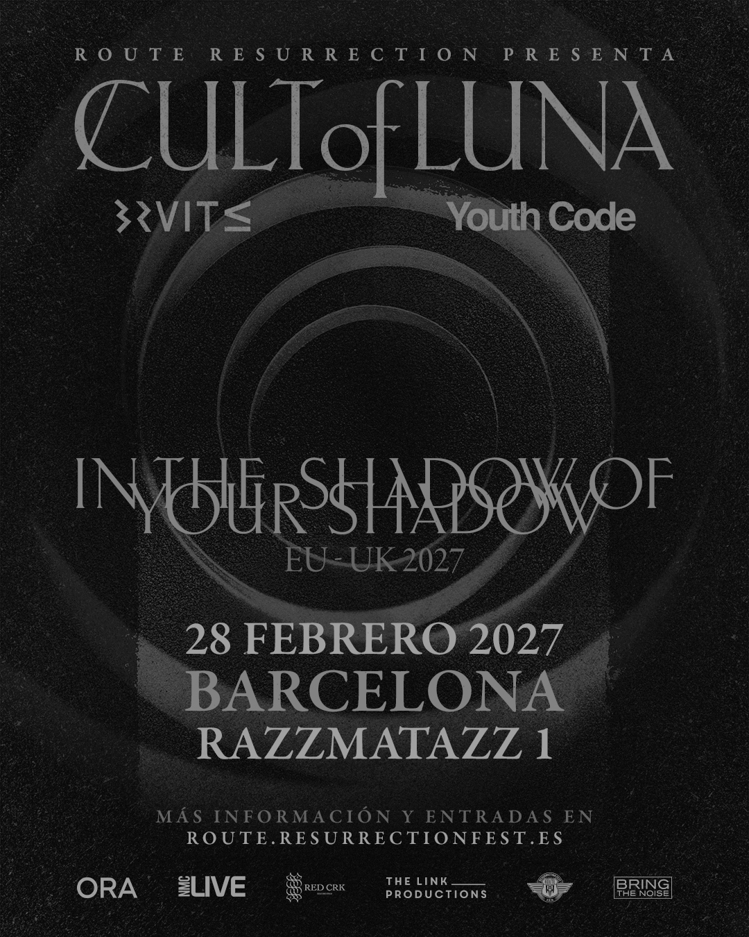 Cult Of Luna estarán en Barcelona en 2027 presentando nuevo disco Cult Of Luna estarán en Barcelona en 2027 presentando nuevo disco