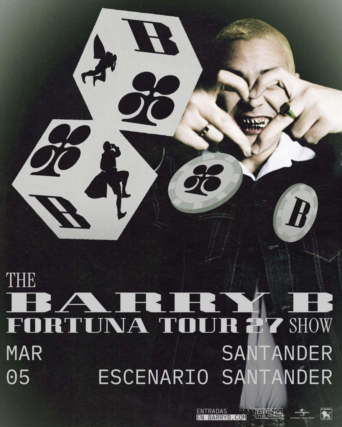 Barry B confirma fechas en Santander y Gijón en 2027. ¡Tickets ya a la venta!